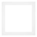 Passe Partout 20x20cm Karton Wit Rand 4cm Recht Voorzijde | Yourdecoration.be
