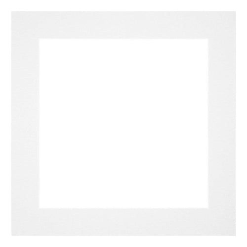 Passe Partout 60x60cm Karton Wit Rand 5cm Recht Voorzijde | Yourdecoration.be