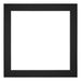 Passe Partout 20x20cm Karton Zwart Rand 4cm Recht Voorzijde | Yourdecoration.be