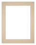 Passe Partout 40x50cm Karton Beige Rand 5cm Recht Voorzijde | Yourdecoration.be