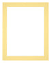 Passe Partout 24x30cm Karton Geel Rand 4cm Recht Voorzijde | Yourdecoration.be