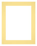 Passe Partout 40x50cm Karton Geel Rand 5cm Recht Voorzijde | Yourdecoration.be