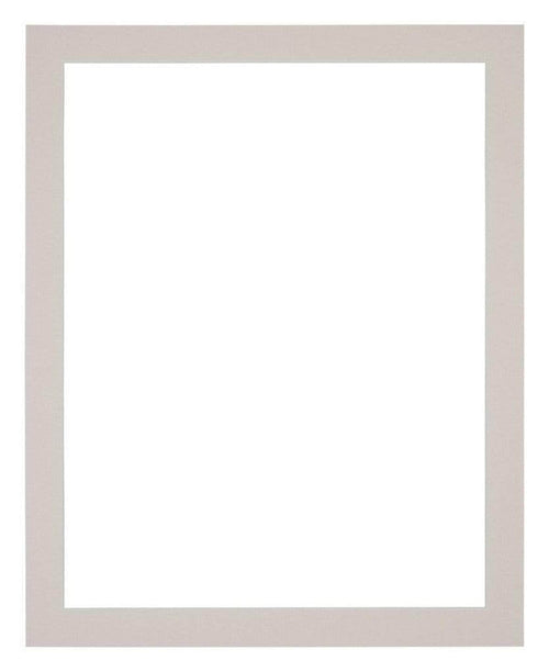 Passe Partout 24x30cm Karton Grijs Graniet Rand 3cm Recht Voorzijde | Yourdecoration.be