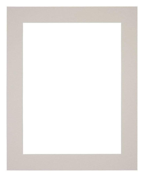 Passe Partout 40x50cm Karton Grijs Graniet Rand 5cm Recht Voorzijde | Yourdecoration.be