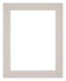 Passe Partout 40x50cm Karton Grijs Graniet Rand 5cm Recht Voorzijde | Yourdecoration.be