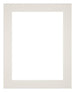 Passe Partout 40x50cm Karton Lichtgrijs Rand 5cm Recht Voorzijde | Yourdecoration.be