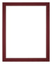 Passe Partout 35x45cm Karton Wijnrood Rand 3cm Recht Voorzijde | Yourdecoration.be