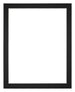 Passe Partout 35x45cm Karton Zwart Rand 3cm Recht Voorzijde | Yourdecoration.be