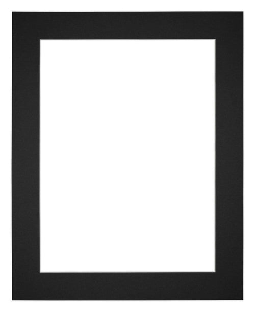 Passe Partout 40x45cm Karton Zwart Rand 5cm Recht Voorzijde | Yourdecoration.be