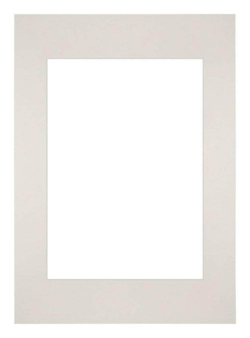 Passe Partout 42x59,4cm A2/A3 Karton Lichtgrijs Rand Recht   Voorzijde | Yourdecoration.be
