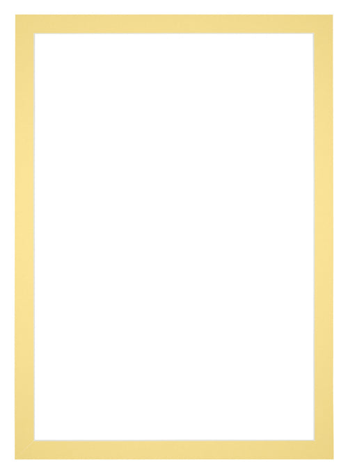 Passe Partout 70x100cm Karton Geel Rand 3cm Recht Voorzijde | Yourdecoration.be