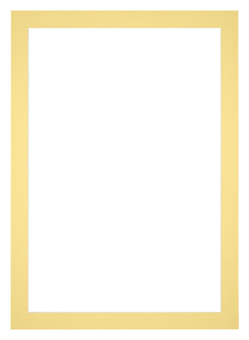 Passe Partout 60x84cm Karton Geel Rand 4cm Recht Voorzijde | Yourdecoration.be