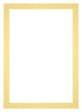 Passe Partout 21x30cm Karton Geel Rand 4cm Recht Voorzijde | Yourdecoration.be
