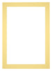 Passe Partout 60x84cm Karton Geel Rand 5cm Recht Voorzijde | Yourdecoration.be