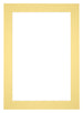 Passe Partout 35x50cm Karton Geel Rand 6cm Recht Voorzijde | Yourdecoration.be