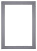Passe Partout 50x70cm Karton Grijs Rand 5cm Recht Voorzijde | Yourdecoration.be