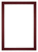 Passe Partout 70x100cm Karton Wijnrood Rand 4cm Recht Voorzijde | Yourdecoration.be