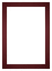 Passe Partout 35x50cm Karton Wijnrood Rand 5cm Recht Voorzijde | Yourdecoration.be