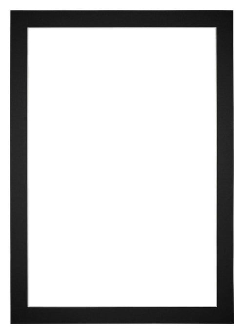 Passe Partout 60x84cm Karton Zwart Rand 4cm Recht Voorzijde | Yourdecoration.be