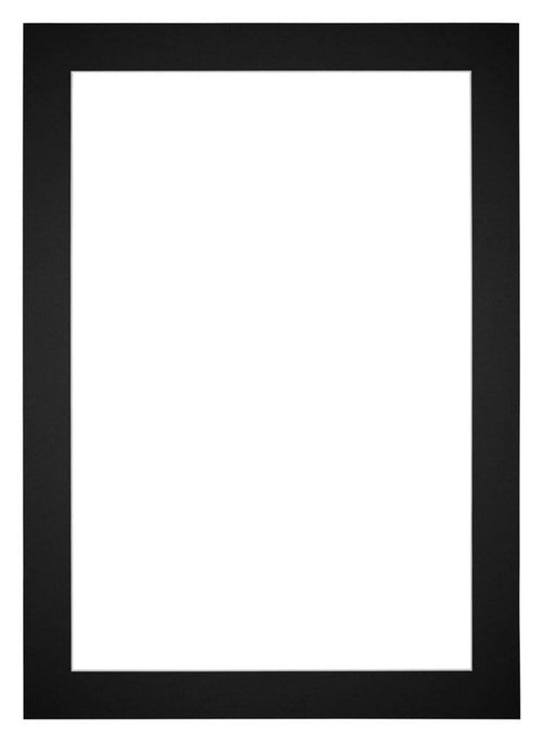 Passe Partout 35x50cm Karton Zwart Rand 5cm Recht Voorzijde | Yourdecoration.be