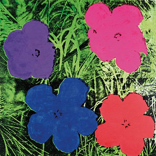 Andy Warhol Flowers C. 1984 Kunstdruk 60x60cm | Yourdecoration.be
