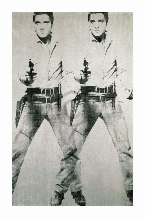 Andy Warhol Elvis 1963 Double Kunstdruk 60x90cm | Yourdecoration.be