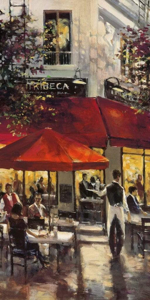 Brent Heighton Tribeca Bar Kunstdruk 40x80cm | Yourdecoration.be