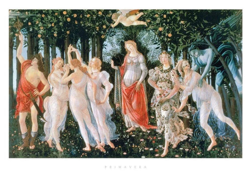 Sandro Botticelli Primavera Kunstdruk 70x50cm | Yourdecoration.be
