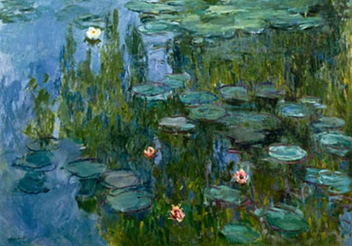 Claude Monet Seerosen Kunstdruk 100x70cm | Yourdecoration.be