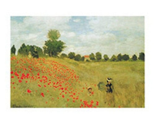 Claude Monet Papaveri Kunstdruk 70x50cm | Yourdecoration.be
