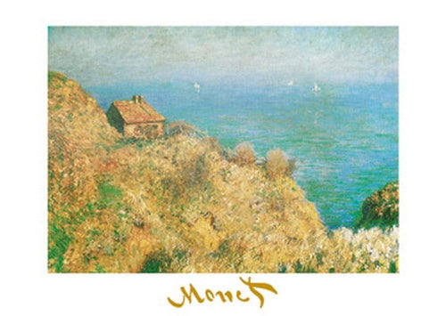 Claude Monet La casa dei doganieri Kunstdruk 70x50cm | Yourdecoration.be
