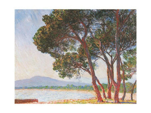 Claude Monet La plage de Juan Les Pins Kunstdruk 80x60cm | Yourdecoration.be