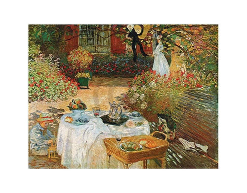 Claude Monet Le dèjeuner Kunstdruk 70x50cm | Yourdecoration.be