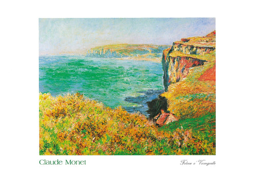 Claude Monet Falaise à Varengeville Kunstdruk 70x50cm | Yourdecoration.be