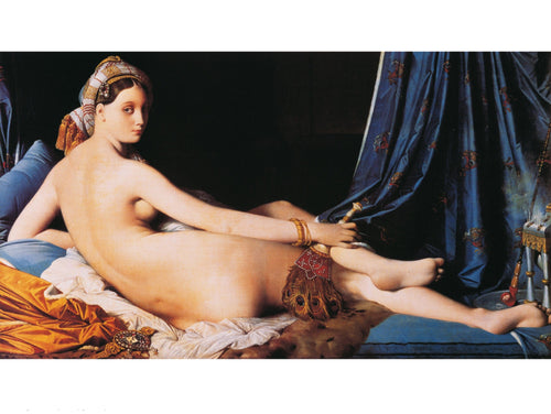 Dominique Ingres La Grande Odalisque Kunstdruk 80x60cm | Yourdecoration.be