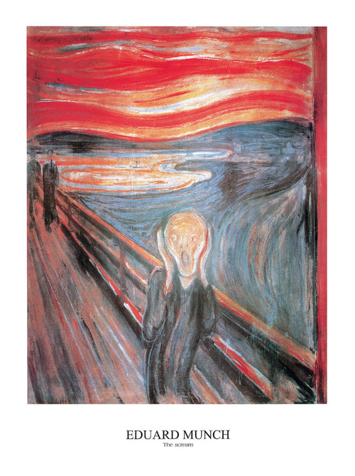 Edvard Munch The Scream Kunstdruk 60x80cm | Yourdecoration.be