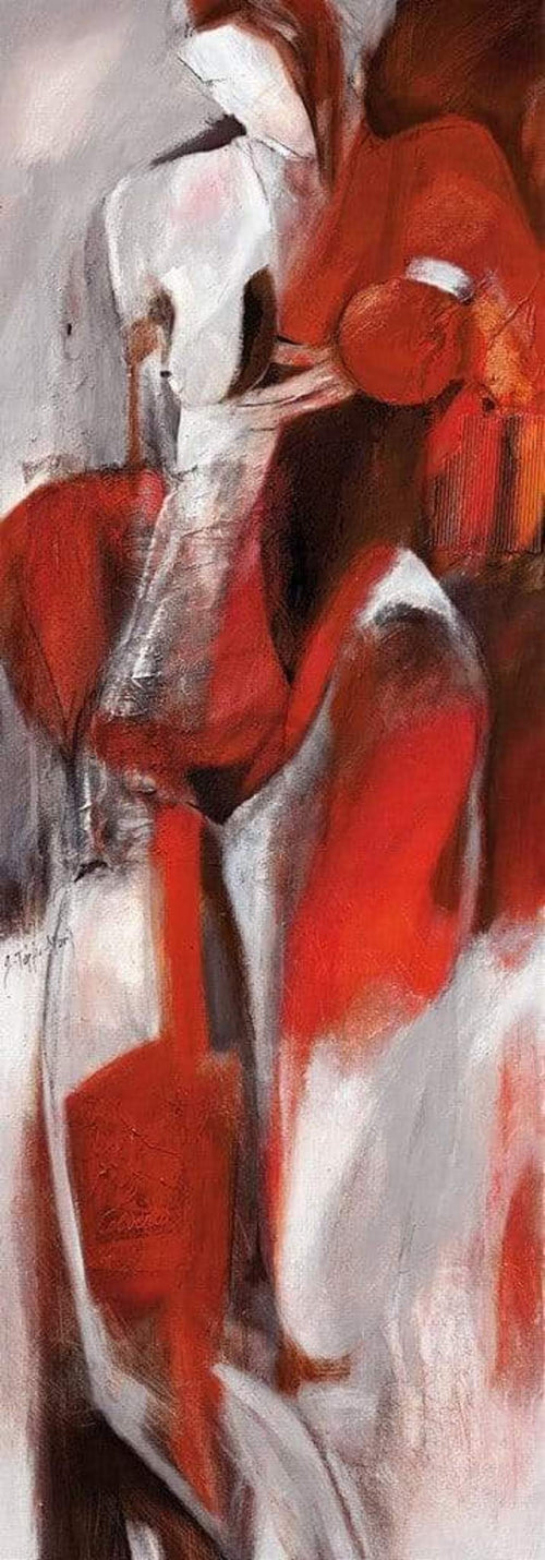 Jutta Töpfer   Verletzlich Kunstdruk 35x100cm | Yourdecoration.be