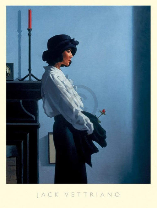 Jack Vettriano Valentine Rose Kunstdruk 60x80cm | Yourdecoration.be