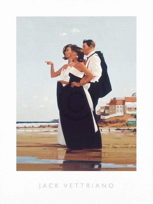 Jack Vettriano The Missing man II Kunstdruk 60x80cm | Yourdecoration.be