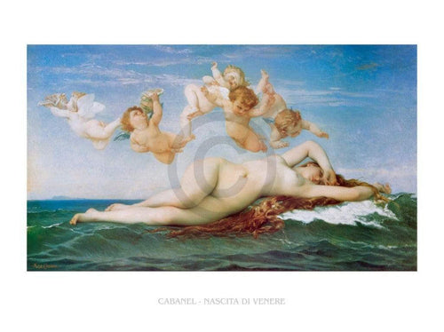 Alexandre Cabanel Nascita di Venere Kunstdruk 80x60cm | Yourdecoration.be