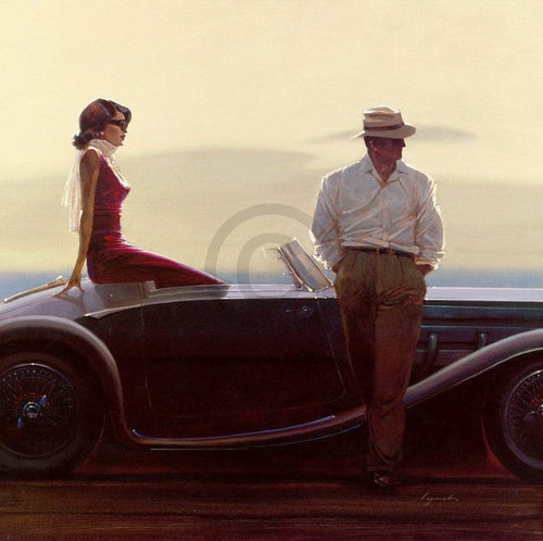 Brent Lynch Coastal Drive Kunstdruk 70x70cm | Yourdecoration.be