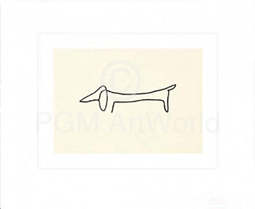 Pablo Picasso Le Chien Kunstdruk 60x50cm | Yourdecoration.be