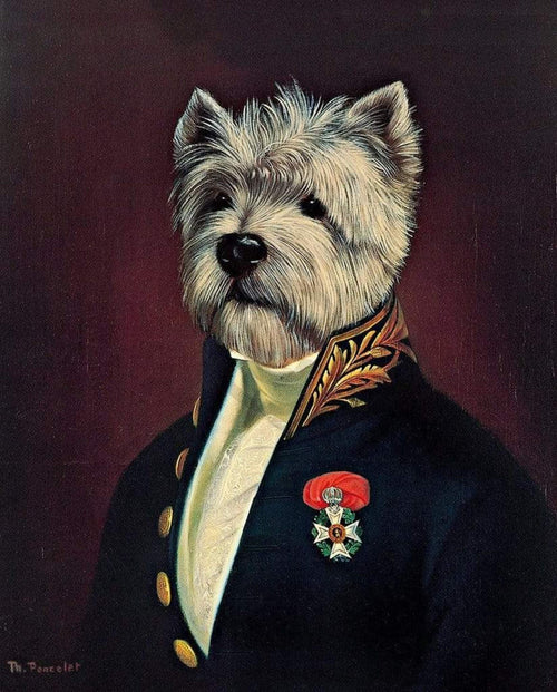 Thierry Poncelet The Officer's Mess Kunstdruk 28x35cm | Yourdecoration.be