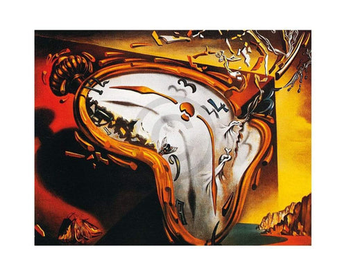 Salvador Dali Les montres molles Kunstdruk 50x40cm | Yourdecoration.be