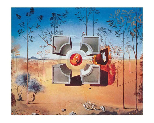 Salvador Dali Sans titre Kunstdruk 50x40cm | Yourdecoration.be