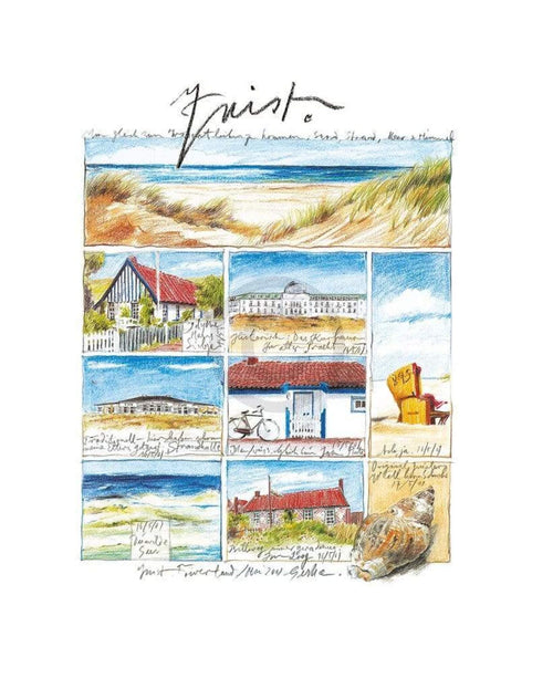 Sabine Gerke Juist Kunstdruk 40x50cm | Yourdecoration.be