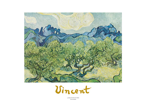 Vincent Van Gogh Landscapes with olive trees Kunstdruk 70x50cm | Yourdecoration.be