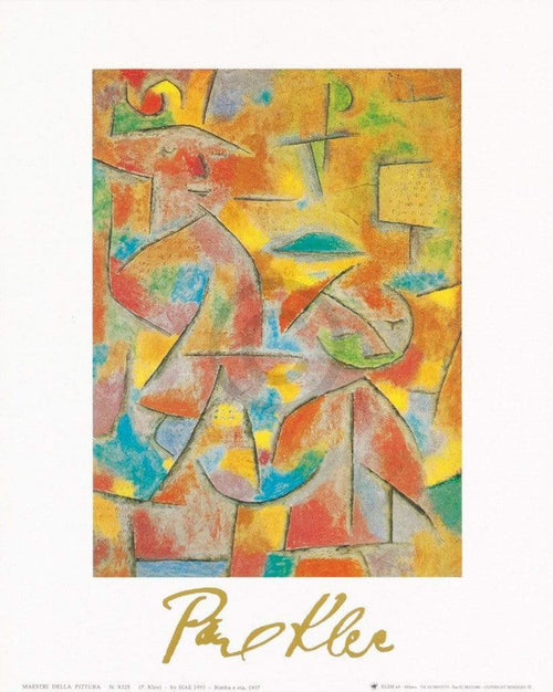 Paul Klee Bimba e zia, 1937 Kunstdruk 24x30cm | Yourdecoration.be