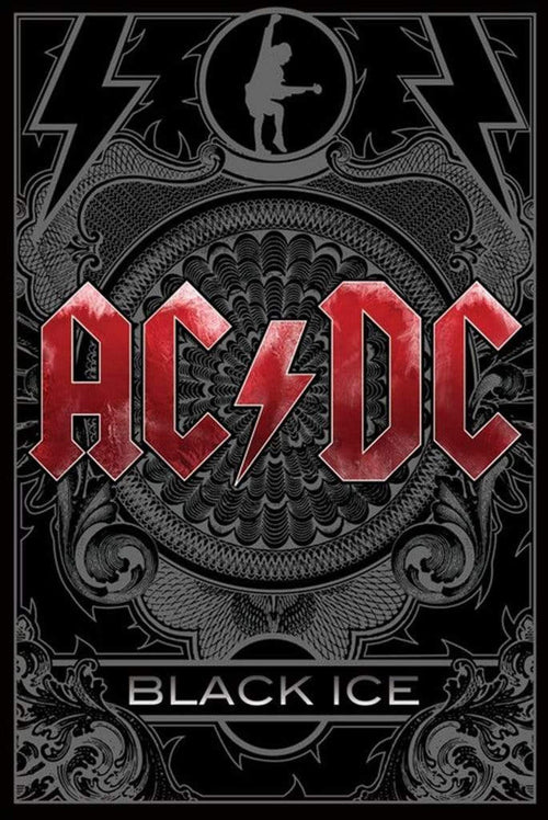 Pyramid AC DC Black Ice Poster 61x91,5cm | Yourdecoration.be