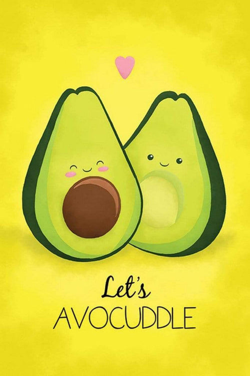 Pyramid Avocado Lets Avocuddle Poster 61x91,5cm | Yourdecoration.be